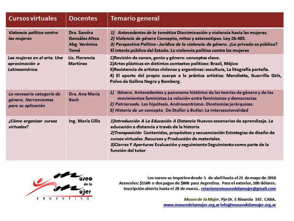 Cursos Virtuales 1-2018